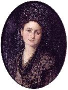Ignacio Pinazo Camarlench Retrato de Dona Teresa Martenez Sweden oil painting artist